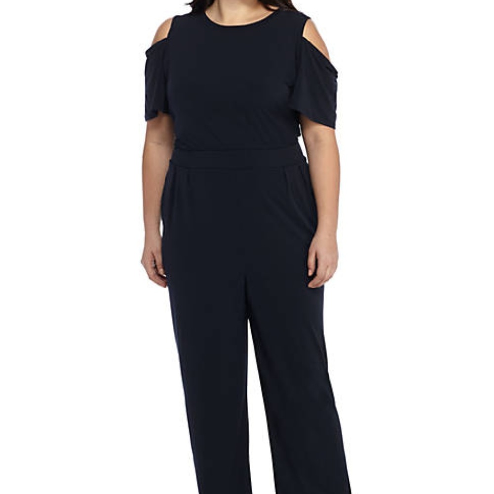 New Navy Jumpsuit- The Limited